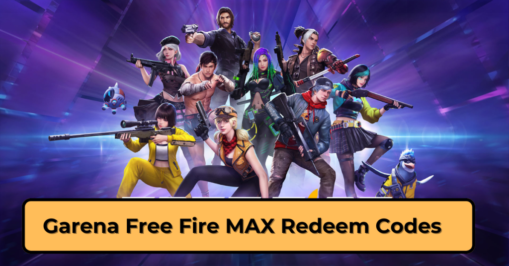 Garena Free Fire MAX Redeem Codes Today