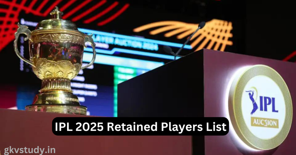 IPL 2025 Retained Players List