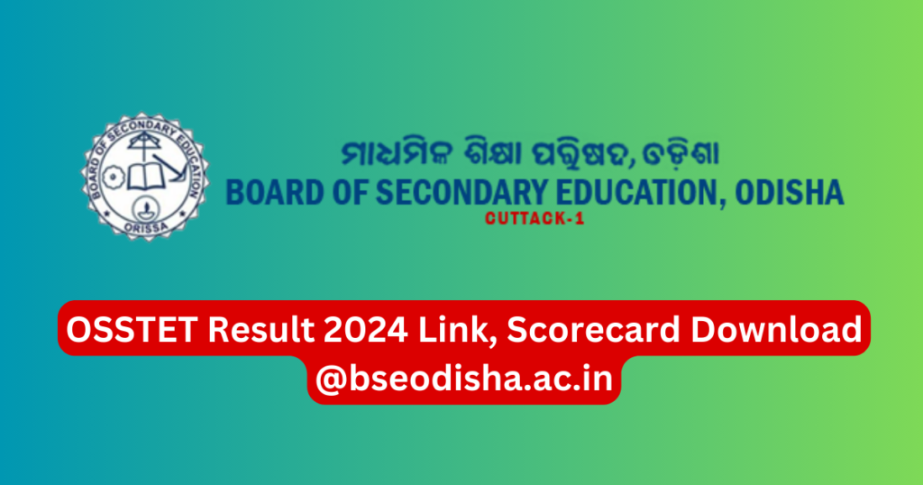 OSSTET Result 2024