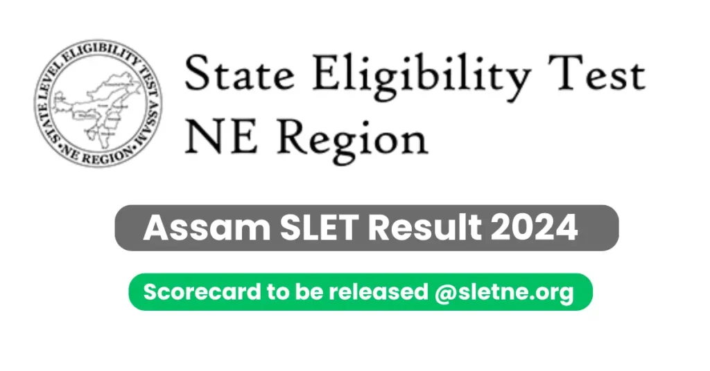 Assam SLET Result 2024